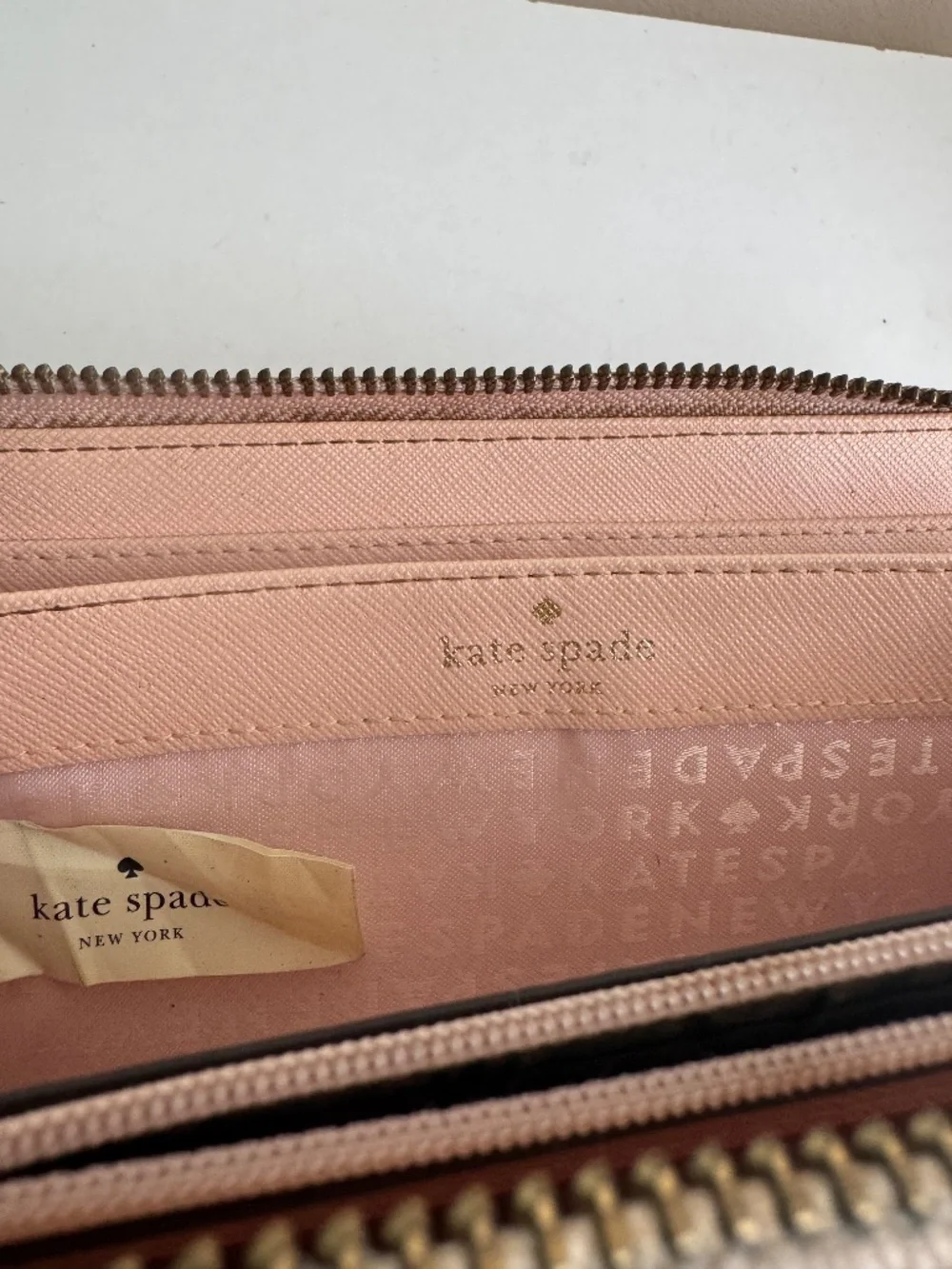 Kate Spade Pastel Pink Long Wallet